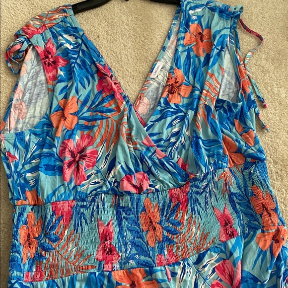 Lascana by Venus size 18 floral comfortable wide leg jumpsuit - Picture 9 of 9